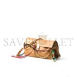 PRADA SOFT SOUND LARGE LEATHER SHOULDER BAG WITH CHARMS 1BD378 (35*19.5*10.5cm) - Image 2