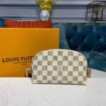 Louis Vuitton Damier Azur Cosmetic Pouch N60024 - Image 2