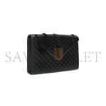 YSL BLACK ENVELOPE SHOULDER BAG 600166BOW981000 (31*22*7.5cm) - Image 3