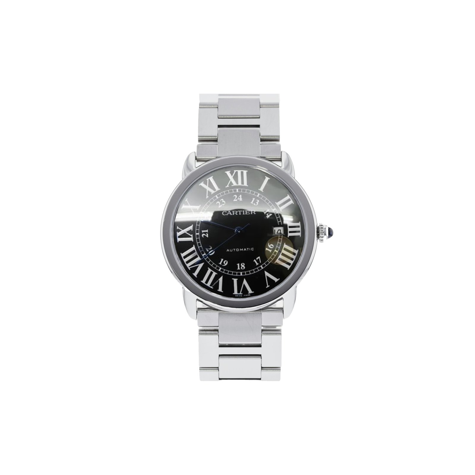 4d6656d98ee0d83ff7593861a233e08b4c530a89 CARTIER MAN WATCH W6701011 - Image 1
