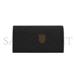 YSL CASSANDRE MATELASS� LARGE FLAP WALLET IN GRAIN DE POUDRE LEATHER�372264BOW021000 (19*11*3cm) - Image 2