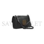 YSL MEDIUM WEST HOLLYWOOD MONOGRAM FOLD-OVER GREY 1079793 (24*15*10cm) - Image 2