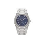 AUDEMARS PIGUET ROYAL OAK 'JUMBO' AUTO STEEL 39MM WATCH 15202ST.OO.1240ST.01