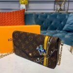 Louis Vuitton Troy Print Pochette Felicie M61276 - Image 2