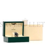 ROLEX STAINLESS STEEL 18K WHITE GOLD DIAMOND 36MM OYSTER PERPETUAL DATEJUST WATCH BLACK 126284RBR - Image 2