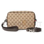 GUCCI GG CANVAS SMALL CROSSBODY BAG 834802 (23*15*5cm) - Image 3