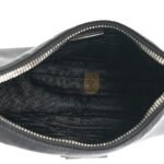 PRADA TESSUTO NYLON SAFFIANO MINI RE-EDITION 2005 BAG BLACK (23*14*8cm) - Image 5