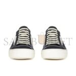 RICK OWENS LUXOR VINTAGE LOW BLACK MILK RP02C1888LCGLVS - Image 3