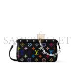 LOUIS VUITTON MURAKAMI LV X TM POCHETTE ACCESSOIRES M13663 (22*13*4cm) - Image 4