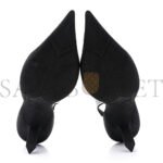 PRADA SATIN CRYSTAL LOGO 90MM SLINGBACK PUMPS 36.5 CRISTAL - Image 5