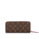 Louis Vuitton Monogram Canvas Clemence Wallet M60742 Fuchsia - Image 3