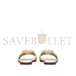 VALENTINO VLOGO SIGNATURE WOVEN RAFFIA SLIDE SANDAL 80MM 4W2S0BD5TTX_A80 - Image 3