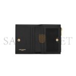 YSL CASSANDRE MATELASS� BI-FOLD WALLET IN GRAIN DE POUDRE LEATHER�575879BOW011000 (10.5*8.5*2.5cm) - Image 4