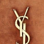 YSL KATE MEDIUM CHAIN BAG IN SUEDE 364021252365 (24*14.5*5.5cm) - Image 5