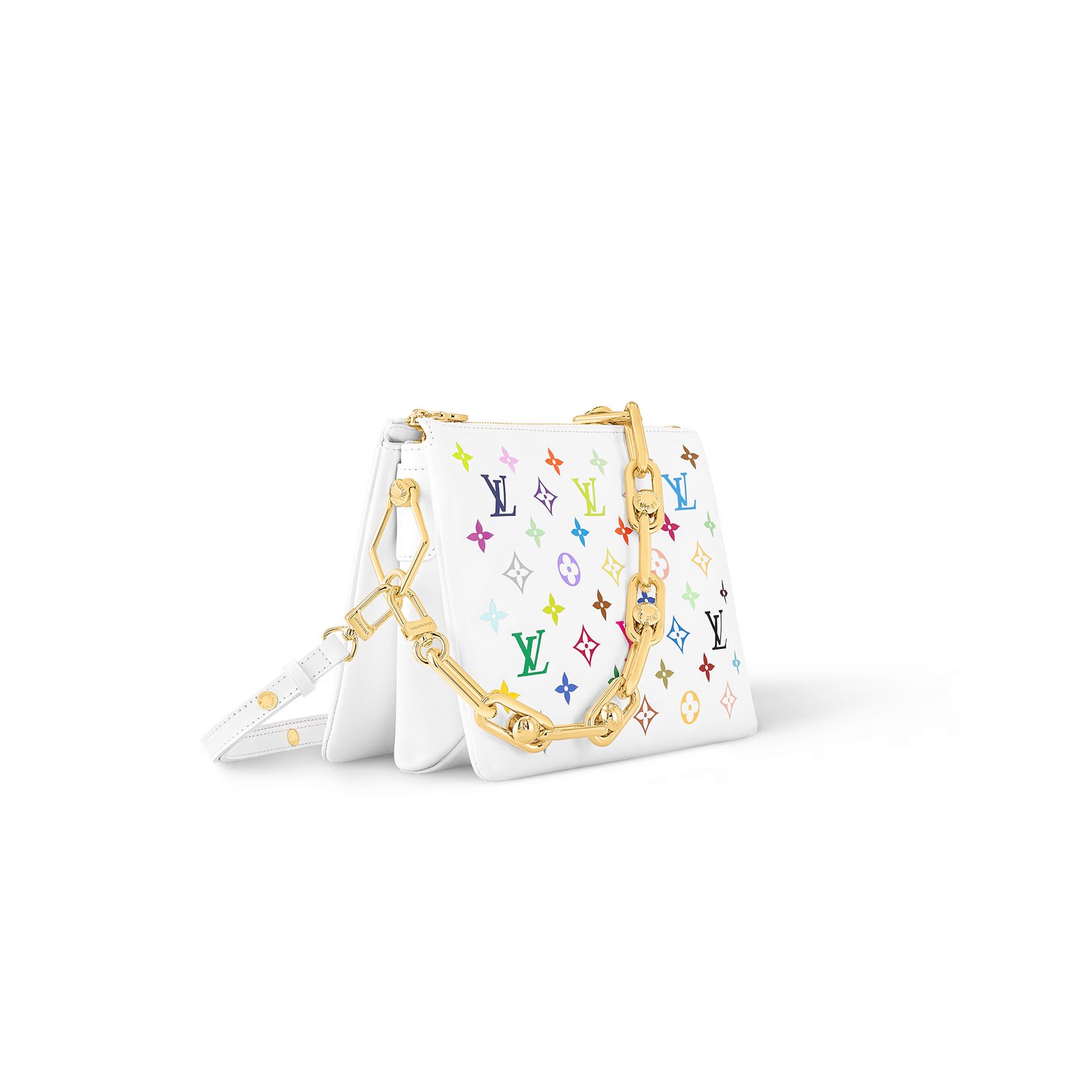 543089f3b7bbd67ca3bc967046b6ff0b93597f74 LOUIS VUITTON MURAKAMI LV X TM COUSSIN PM M13233 (26*20*12cm) - Image 1