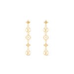 LOUIS VUITTON LV LACE EARRINGS M01072