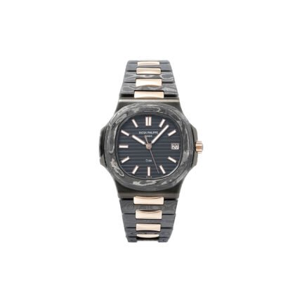 PATEK PHILIPPE DIW CARBON NAUTILUS��ROSE GOLD BLACK GRAIL�� WATCH 5711/1A