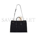 YSL SAC DE JOUR SUPPLE IN RAFFIA AND LEATHER-MEDIUM 751499GAADY1000 (41*28*13cm) - Image 2
