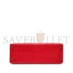 HERM�S MASTER FLAG RED LIZARD KELLY 28 GOLD HARDWARE (28*22*10cm) - Image 4
