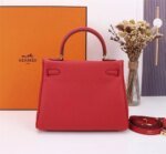 Hermès Kelly Togo Calf Gold hardware Red size: 25Cm/ 28Cm - Image 9