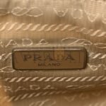 PRADA NYLON RE-EDITION 2005 SHOULDER BAG WHITE (22*13*8cm) - Image 3
