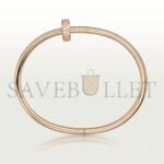 CARTIER JUSTE YELLOW GOLD UN CLOU BRACELET N6708617 - Image 3