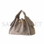 CHANEL 25C SUEDE POCKET HOBO BAG (30*26*14cm) - Image 2