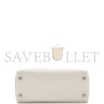 HERM�S MASTER KELLY 28 HANDBAG MUSHROOM TOGO WITH GOLD HARDWARE (28*22*10cm) - Image 4