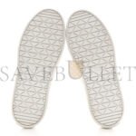 PRADA SPAZZOLATO ROIS METAL TRIANGLE LOGO 25MM SNEAKERS 35.5 WHITE SOLEIL - Image 4