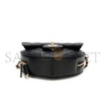 CHANEL BLACK QUILTED LAMBSKIN CC IN LOVE HEART BAG GOLD HARDWARE AS3191 (18*16.5x*6.5cm) - Image 5