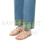 VALENTINO ROCKSTUD LAMINATED NAPPA SLIDE SANDAL 6W2S0C49QKH_I8M - Image 2