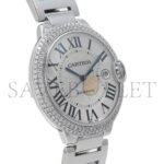 CARTIER BALLON BLEU DE 42MM SILVER MEN'S WATCH WE9009Z3 - Image 3
