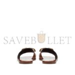 VALENTINO VLOGO SIGNATURE SLIDE SANDAL IN GRAINY COWHIDE WITH ACCESSORY 3W2S0M21HWS_0CR - Image 4