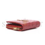 YSL CASSANDRE MATELASS� COMPACT ZIP AROUND WALLET IN GRAIN DE POUDRE LEATHER�403723BOW016422 (12*10*3cm) - Image 3
