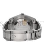 ROLEX STAINLESS STEEL 18K WHITE GOLD 41MM OYSTER PERPETUAL DATEJUST WATCH BLACK 126334 - Image 2