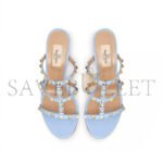 VALENTINO ROCKSTUD CALFSKIN LEATHER SLIDE SANDAL 60 MM 4W2S0C47VOD_ZQW - Image 5