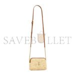 YSL GABY ZIPPED POUCH IN RAFFIA 774293GAAEE2080 (18*13*3.5cm) - Image 2
