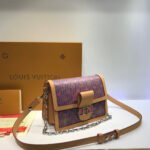 Louis Vuitton Printed Calf Leather Dauphine MM M55452 - Image 3