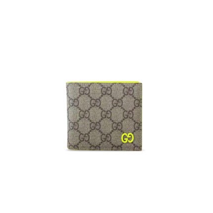 GUCCI GREEN�INTERIOR GG COIN WALLET 768244 (21*9cm)