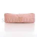 CHANEL 19 FLAP SMALL PINK GOATSKIN AS1160 (26*16*9cm) - Image 4