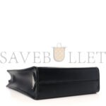 PRADA SOFT CALFSKIN SMALL SHOULDER BAG BLACK (19*17*6cm) - Image 3