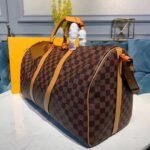 Louis Vuitton Damier Ebene Canvas Keepall Bandouliere 50 N44478 - Image 3