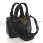 PRADA SOFT NAPPA SMALL PADDED SHOULDER BAG BLACK (30*25*11cm) - Image 2