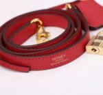 Hermès Kelly Togo Calf Gold hardware Red size: 25Cm/ 28Cm - Image 4