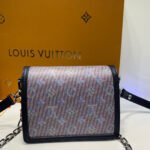 Louis Vuitton Printed Calf Leather Mini Dauphine M55454 - Image 6