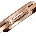 PATEK PHILIPPE ROSE GOLD BLACK DIAL ICED OUT WATCH 5711/1A-018 - Image 5