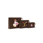 LOUIS VUITTON MURAKAMI LV X TM TRIO TOILETRY POUCH M13762 (25*20*6cm)