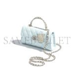 CHANEL FLAP PHONE HOLDER WITH CHAIN AP3238 (18*10*5cm) - Image 2