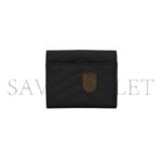 YSL CASSANDRE MATELASS� COMPACT TRI FOLD WALLET IN GRAIN DE POUDRE LEATHER�403943BOW011000 (12.5*10*2.5cm) - Image 2