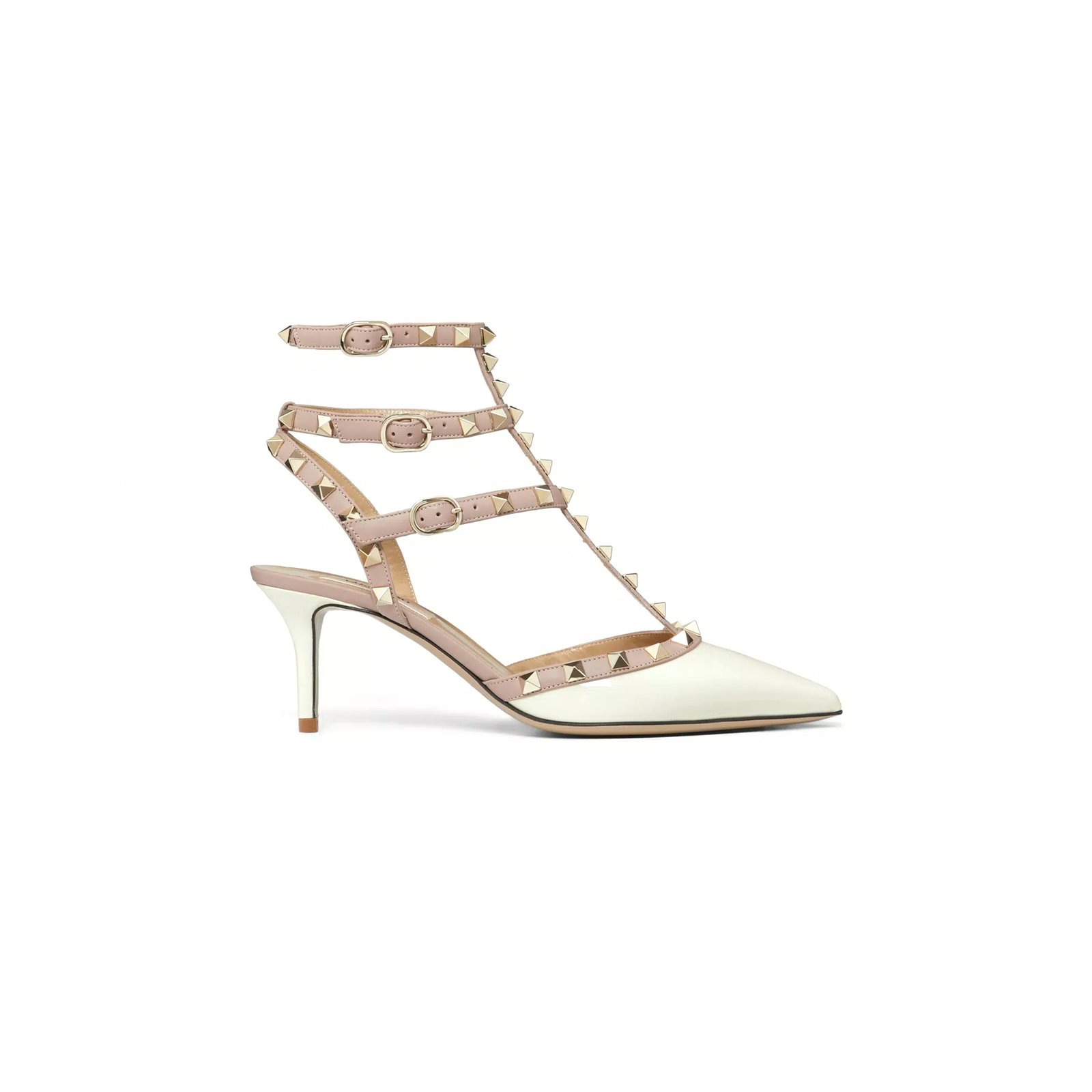 6090e89e989e74670bb338b7a6c79dd16438ebed VALENTINO ROCKSTUD CAGED PUMP 65MM 5W2S0375VNW_L62 - Image 1